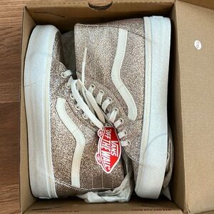 Vans Glittery Shoes 6.5